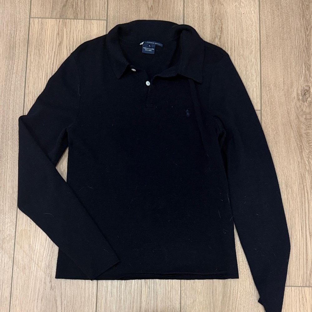 Ralph Lauren Kids Black Sweater